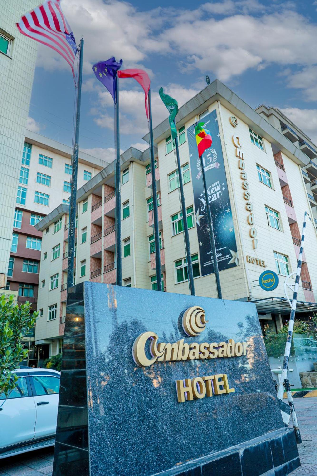 Ambassador Hotel Addis Abeba Exterior foto
